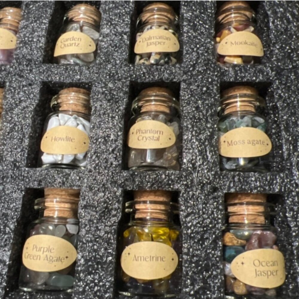 55 Piece Crystal High Quality Collection Gemstone Set - Picture 14 of 17